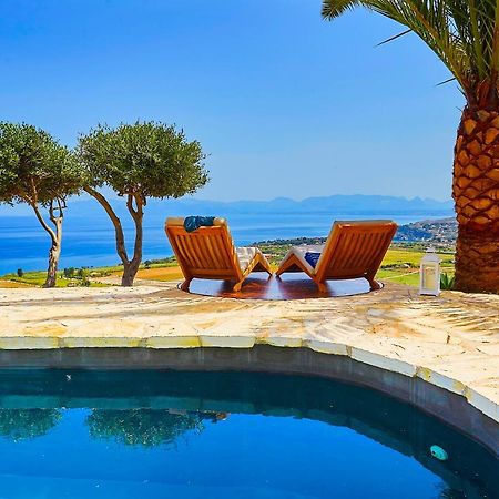Villa Brezza Marina - Scopello-Villas Скопелло Екстер'єр фото