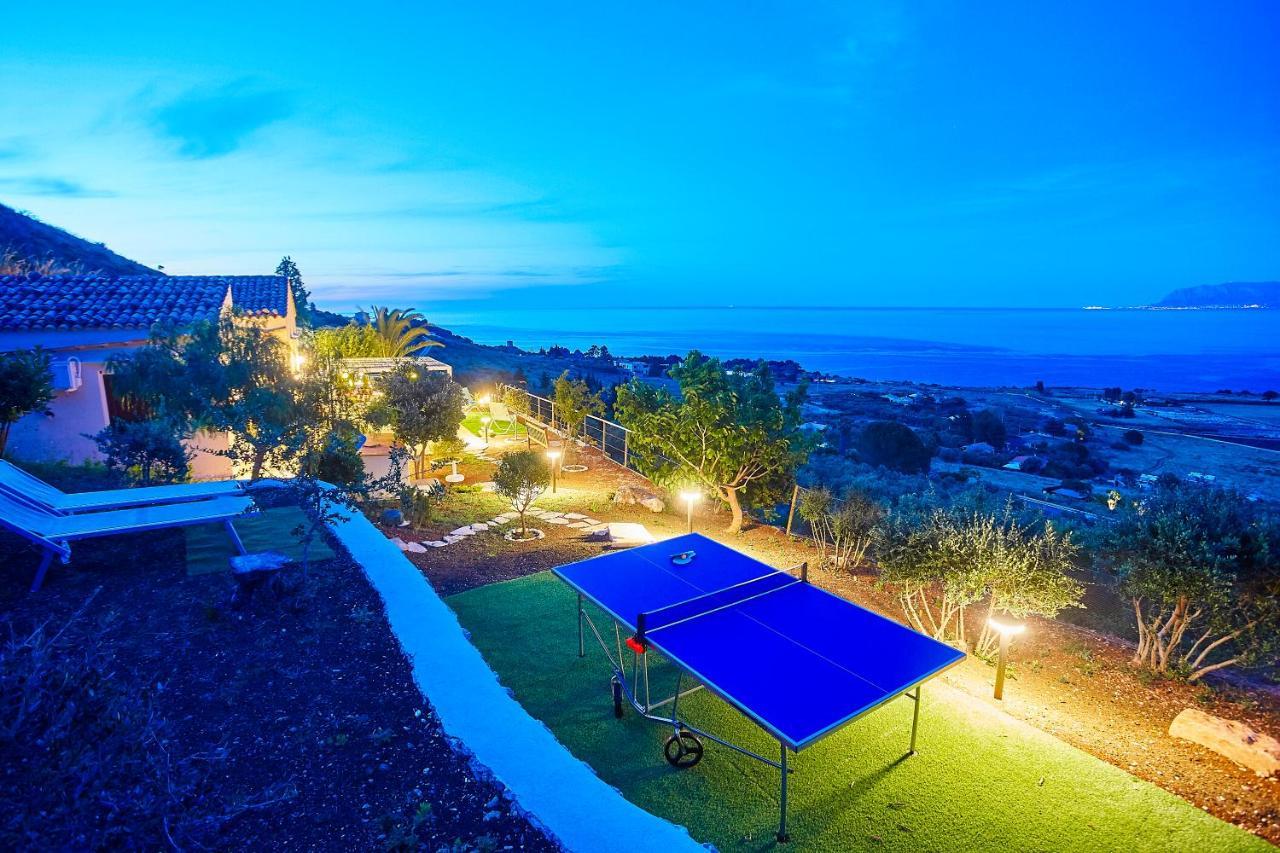 Villa Brezza Marina - Scopello-Villas Скопелло Екстер'єр фото