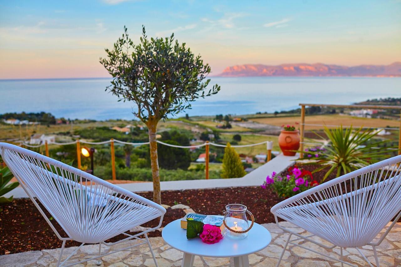 Villa Brezza Marina - Scopello-Villas Скопелло Екстер'єр фото