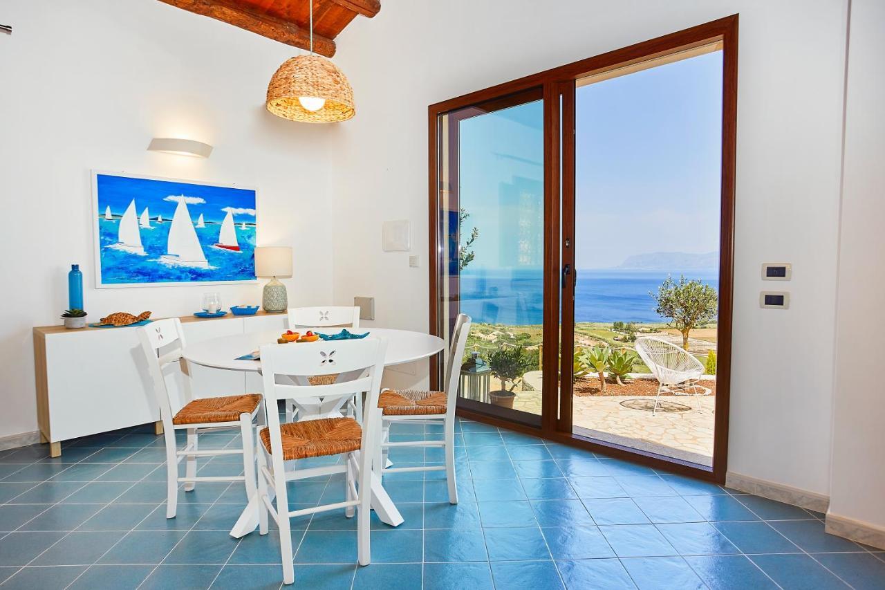 Villa Brezza Marina - Scopello-Villas Скопелло Екстер'єр фото
